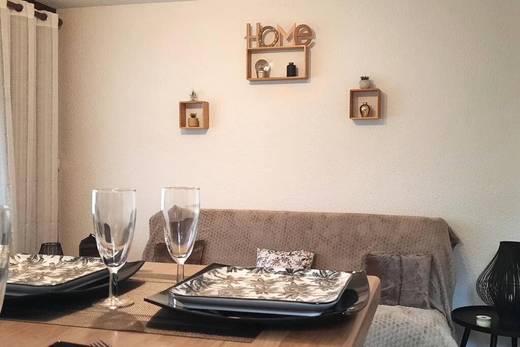 Super Appartement Cocooning Vu Mont Blanc ซาล็องช์ ภายนอก รูปภาพ